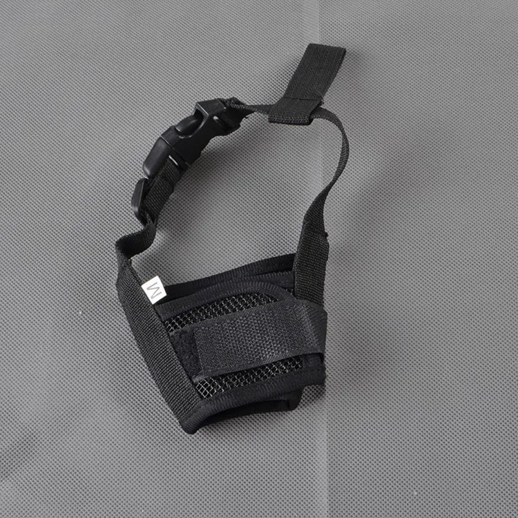 Anti Barking Dog Muzzle For Small Large Dogs Adjustable Mesh Breathable Pet Mouth Muzzle detail view
