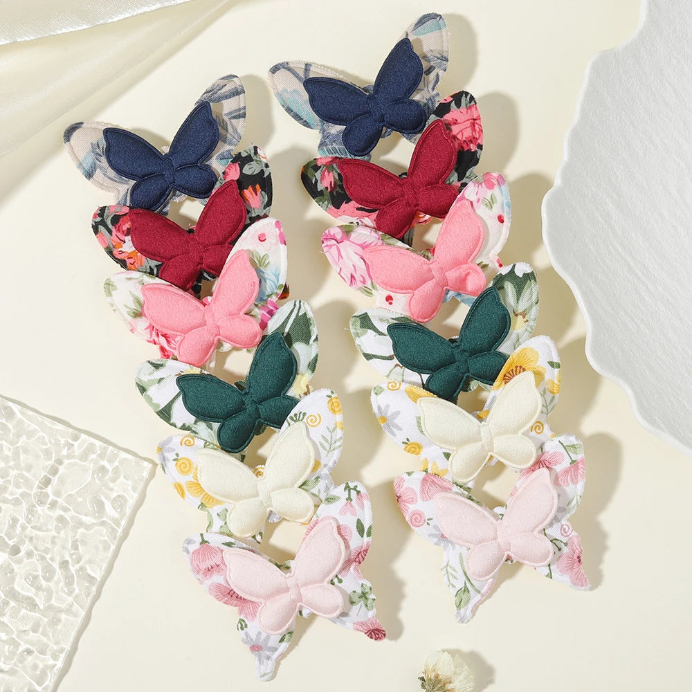 1 Set Butterfly Hair Clips 3 Styles of Butterfly Clips Children Teenagers To Decorate Wear in Daily Life Girls' Hair Accessories