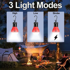 Portable Camping Light | Super Bright LED Lantern Bulb for Emergencies alternate view
