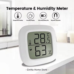 LCD Digital Thermometer Hygrometer | Indoor Room Temperature Humidity Monitor alternate view