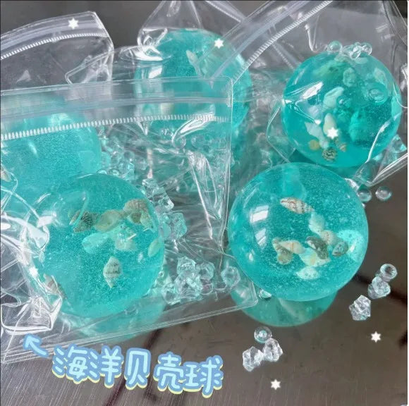 Green Apple Stress Ball | Squeeze Toy for ADHD Autism Slow Rebound Fidget Sensory Toy alternate view