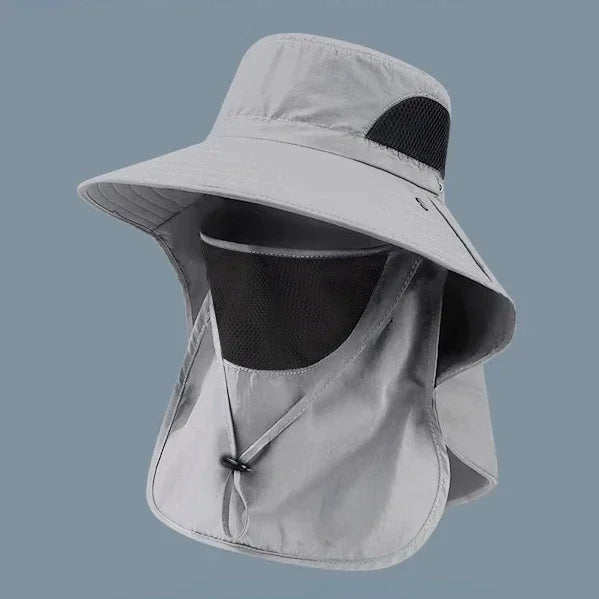 All-Season Outdoor Sun Hat | UV Protection Fishing Cap with Neck Flap alternate view