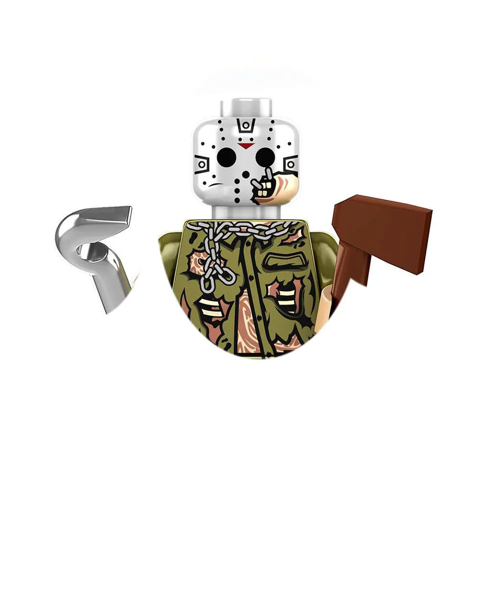 Alien Robot Monster Building Blocks | Creative Horror Movie Building Toy Set additional angle