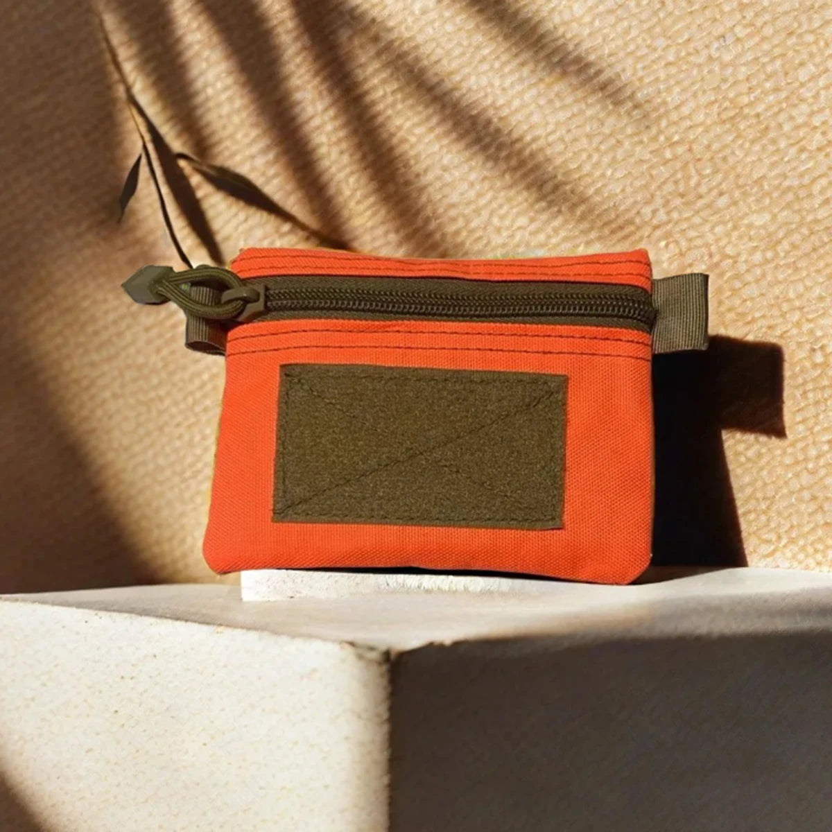 Waterproof Molle Waist Pouch | EDC Travel Wallet for Camping and Hiking close-up view