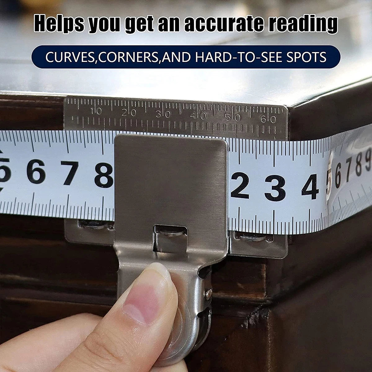 Tape Measure Clip | Precision Marking Tool for Accurate Measurements additional angle