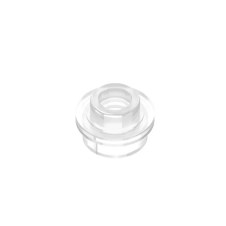 Gobricks GDS-603 PL.ROUND 1X1 W. THROUGHG. HOLE | Compatible Building Brick additional angle
