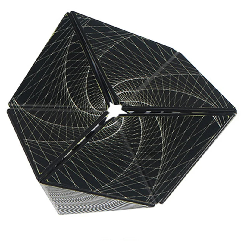 Infinite 3D Magic Cube | Irregular Flip Puzzle for Stress Relief and Focus detail view