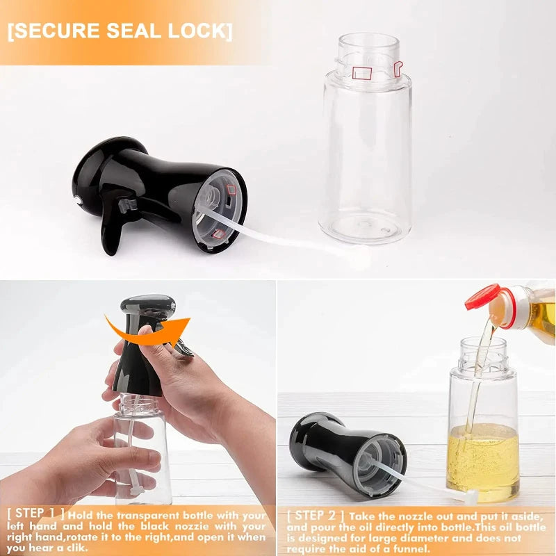 Oil Spray Bottle for Cooking | Kitchen Olive Oil Sprayer for BBQ Baking and Vinegar lifestyle view
