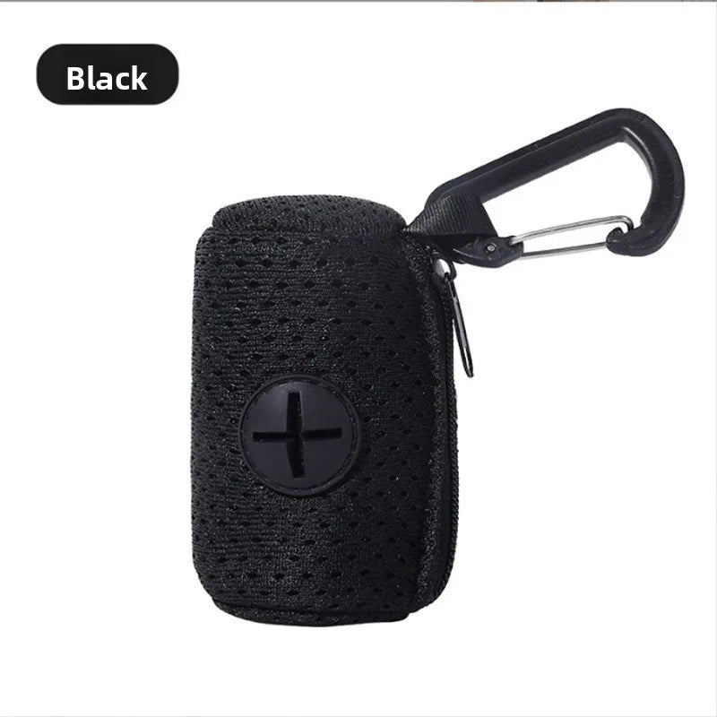 Dog Poop Bag Dispenser Hangingable Dog Poop Bag Holder Poo Bags Dispenser for Dogs additional angle