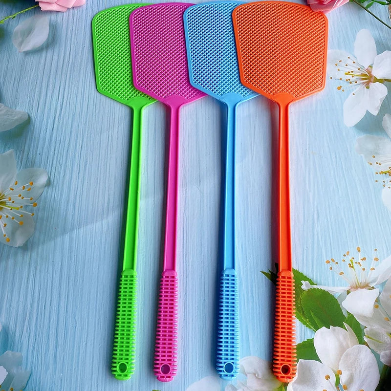 Large Plastic Fly Swatter | Extended Handle Manual Mosquito Swatter alternate view