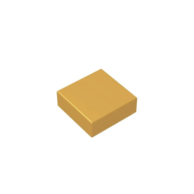 Gobricks GDS-613 Tile 1 x 1 | Compatible Building Block for DIY close-up view