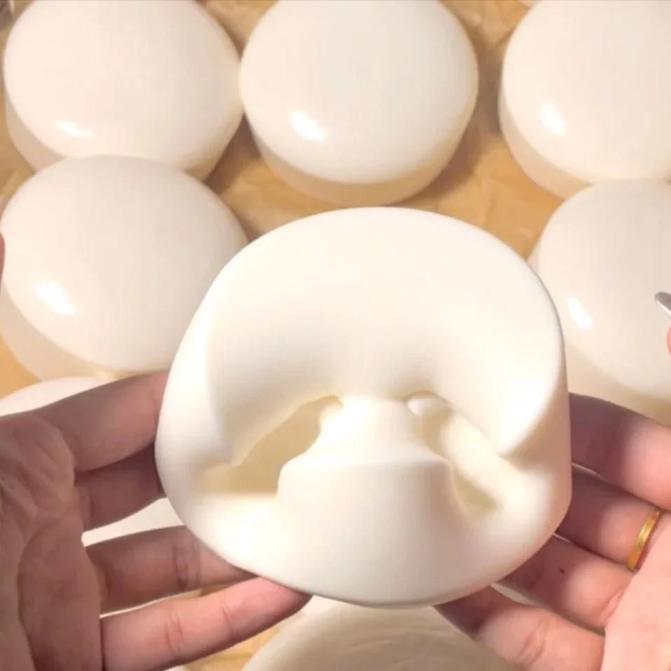 Taba Squishy Yogurt Cake Bread Squeeze Toy Soft Stress Relief Slow Rising Sensory F additional angle