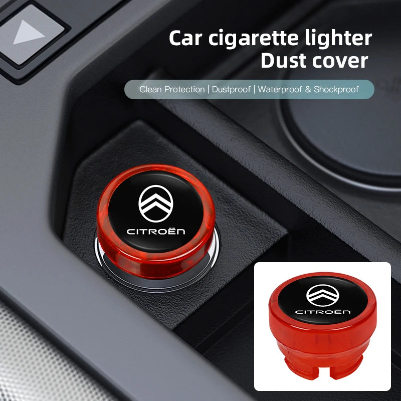 Citroen Cigarette Lighter Dust Cover | Dust Proof Plug for Citroen C1 C2 C3 C4 C5 C6 C8 detail view