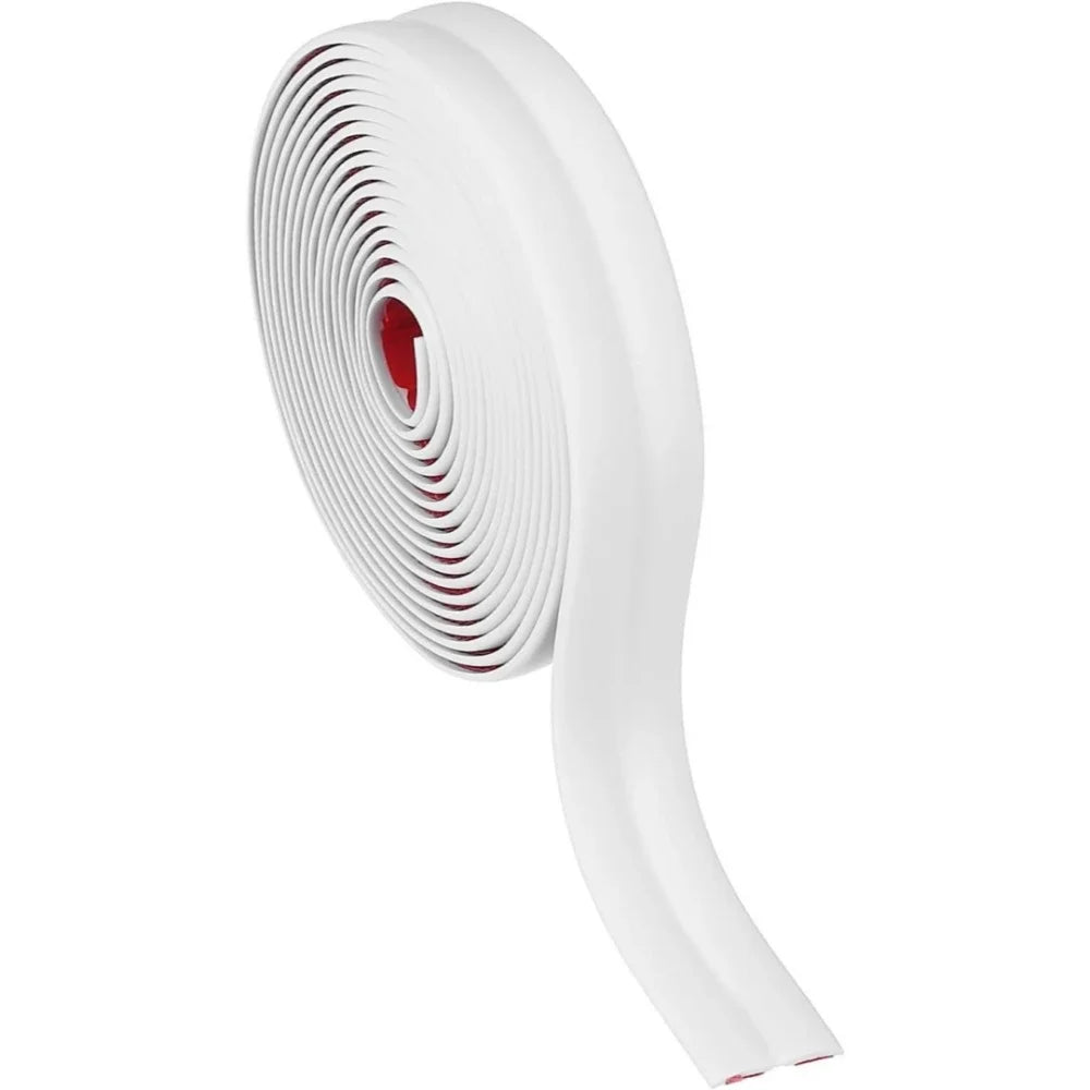 Self-Adhesive PVC Wood Grain Wall Edge and Corner Protector | Easy Cut Reusable Strip Mo detail view