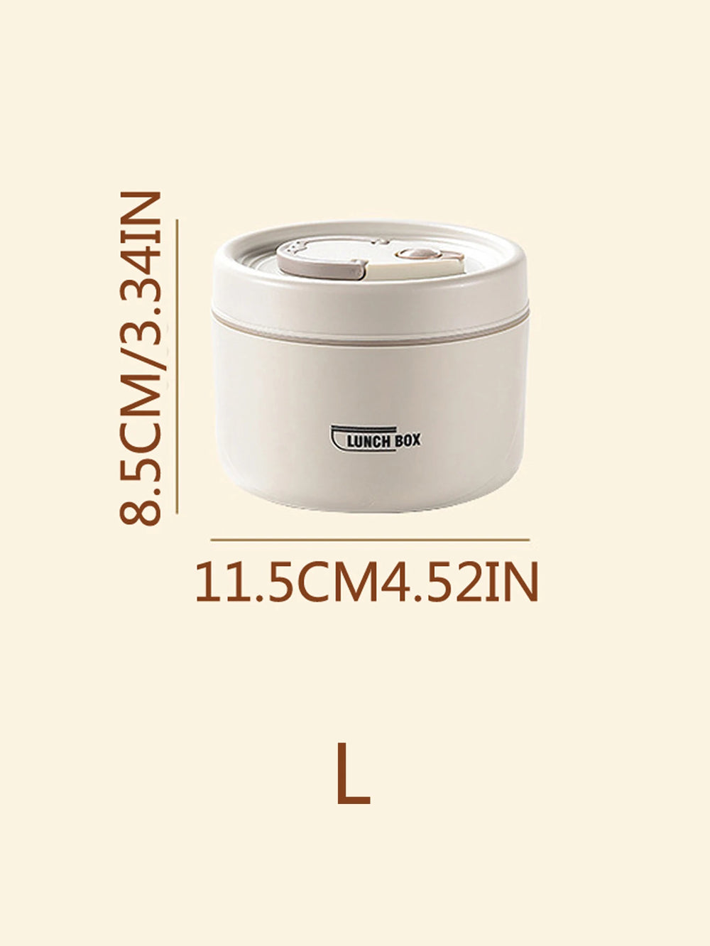Portable Insulated Food Lunch Container | Thermal Lunch Box with Stackable Bowls additional angle