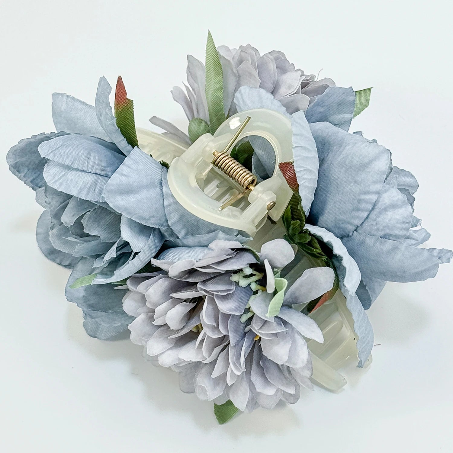 Girls Flower Hair Claw Clips Wedding Headdress For Bridal Bridesmaid Party Flower Hai lifestyle view