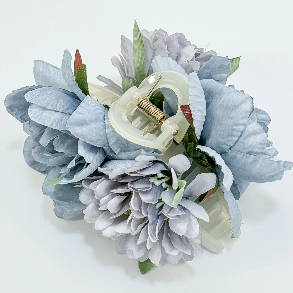 Girls Flower Hair Claw Clips Wedding Headdress For Bridal Bridesmaid Party Flower Hai lifestyle view