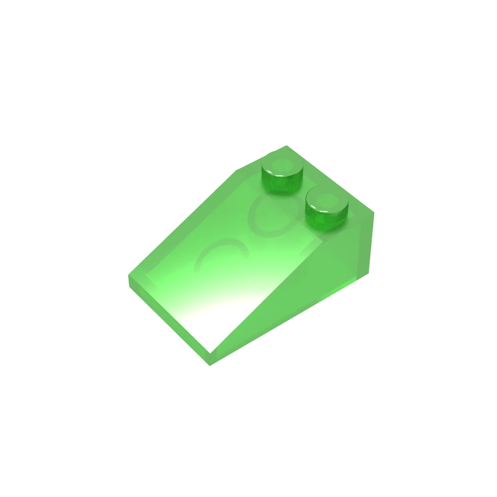 Gobricks Slope 33° 3 x 2 Building Block | Compatible with Lego 3298 alternate view