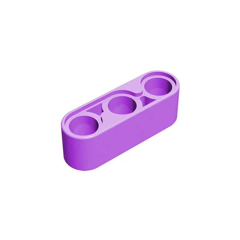 Gobricks GDS-663 Technical Liftarm Thick 1 x 3 | Compatible Building Block for DIY Cr alternate view