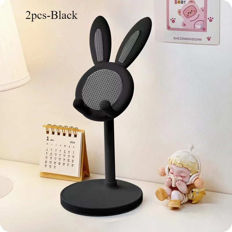 Rabbit Mobile Phone Stand Desktop Can Lift detail view