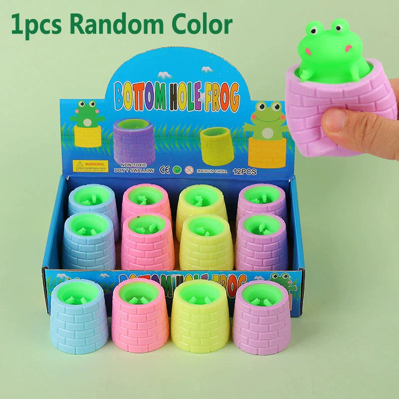 Funny Pop-Up Slow Rebound Squishy Cheese Mouse Cup Hand Antistress Reliever Squirrel lifestyle view