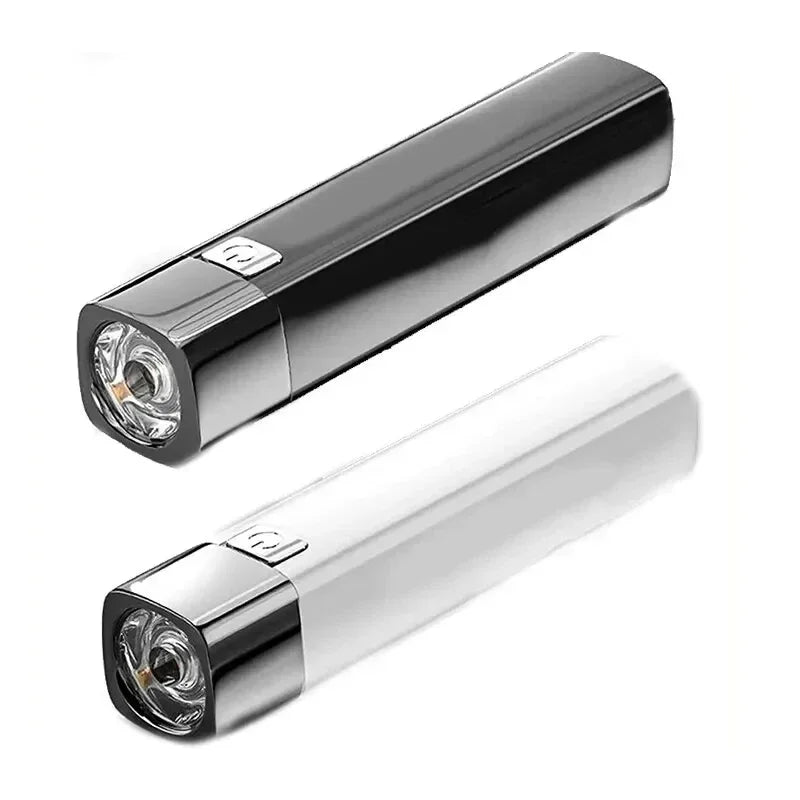 Mini Outdoor Lighting Power Bank Flashlight | 2-in-1 Ultra Bright G3 Tactical LED Flashl detail view