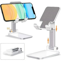 Desk Phone Holder Stand For iPhone iPad Xiaomi Adjustable Tablet Stand alternate view