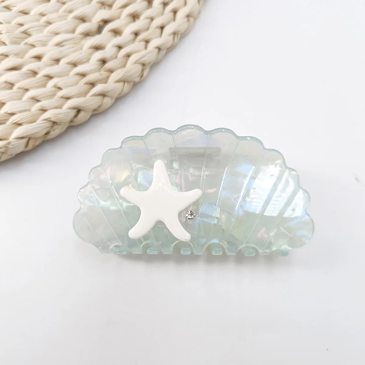 Fantasy Color Mermaid Color Cloud Shape Hair Clip Grab Clip Imitation Acetate Hair Cl alternate view