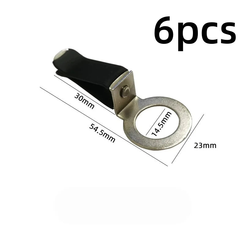 6pcs Car Vent Clips Metal Car Perfume Bottle Diffuser Exhaust Clip 360° Rotating Air alternate view