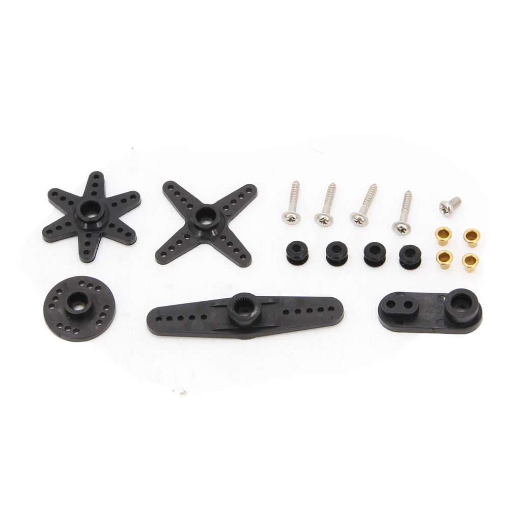 Servo Arm Set 25T 28T Double Head Round Steering Gear for RC Helicopter detail view