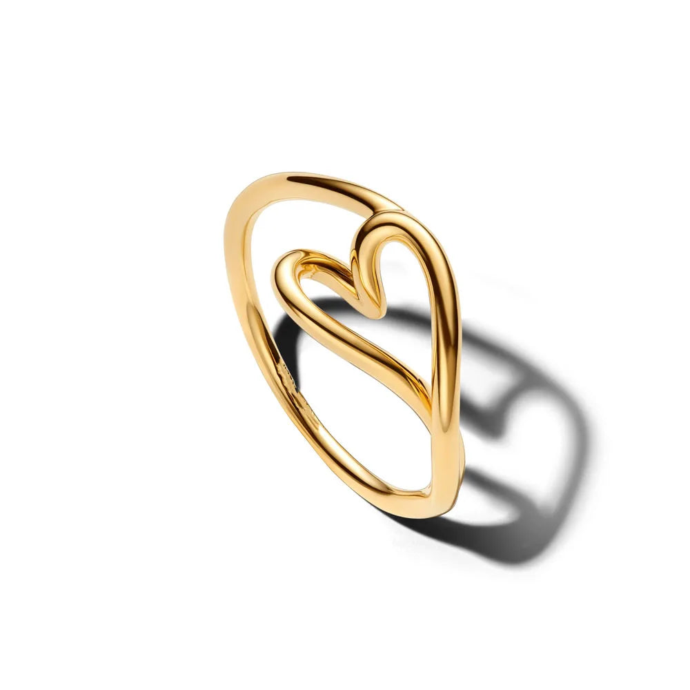Hot Selling 925 Silver,Heart-shaped,Floral,Butterfly Ring,Size 6 7 8 9,Suitable for Eu close-up view