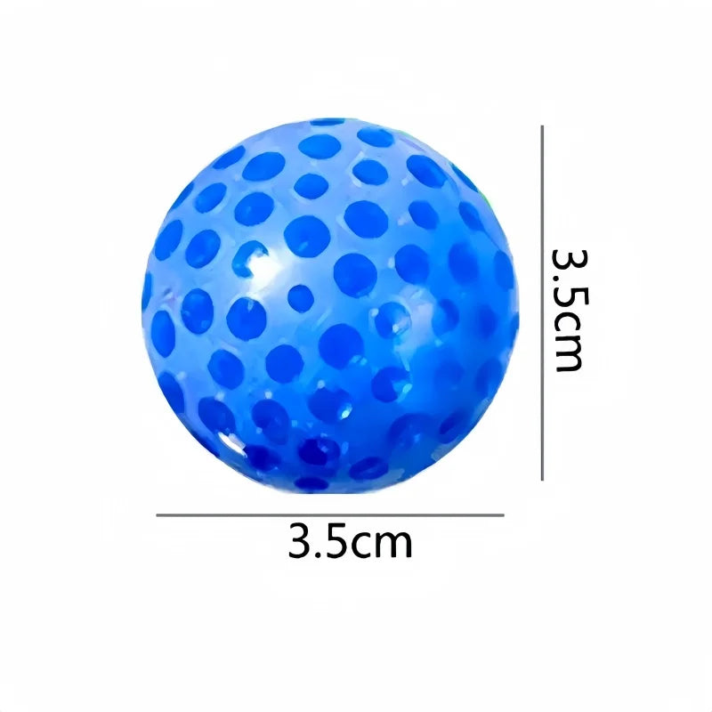 5pcs 3.5cm Soft Rubber Squeeze Ball Grape Ball Stress Relief Sensory Toy for Kids P additional angle