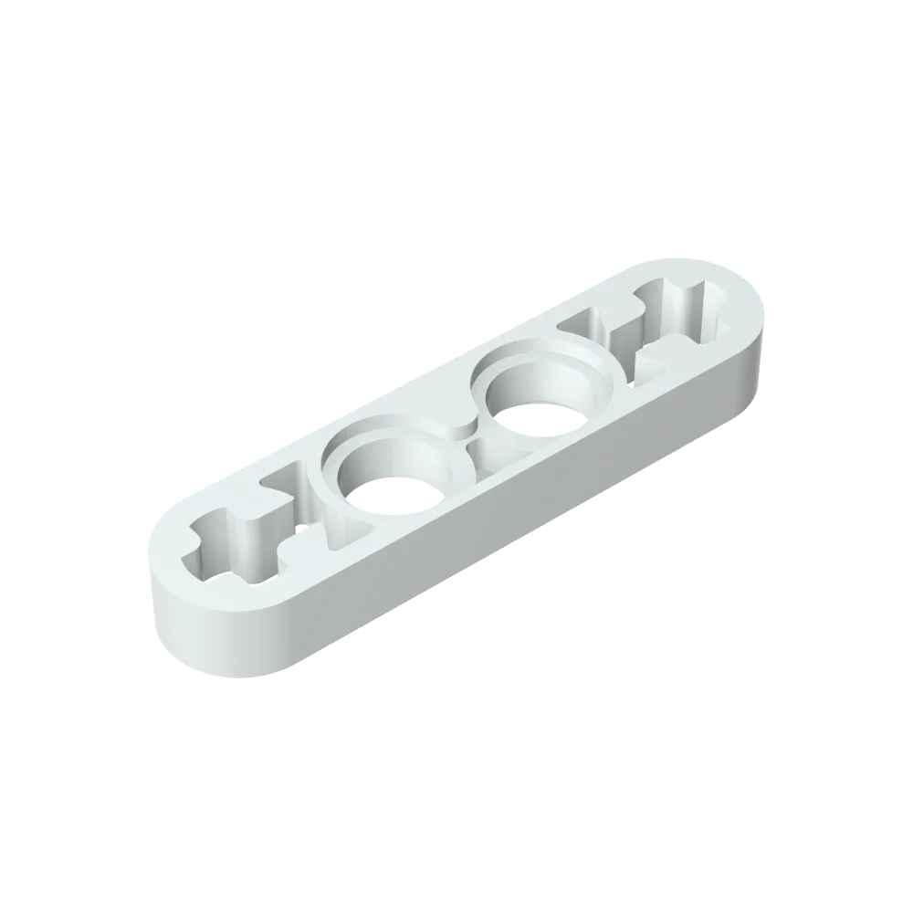 Gobricks GDS-690 Technical Liftarm Thin 1 x 4 with Axle Holes | Compatible Building B lifestyle view