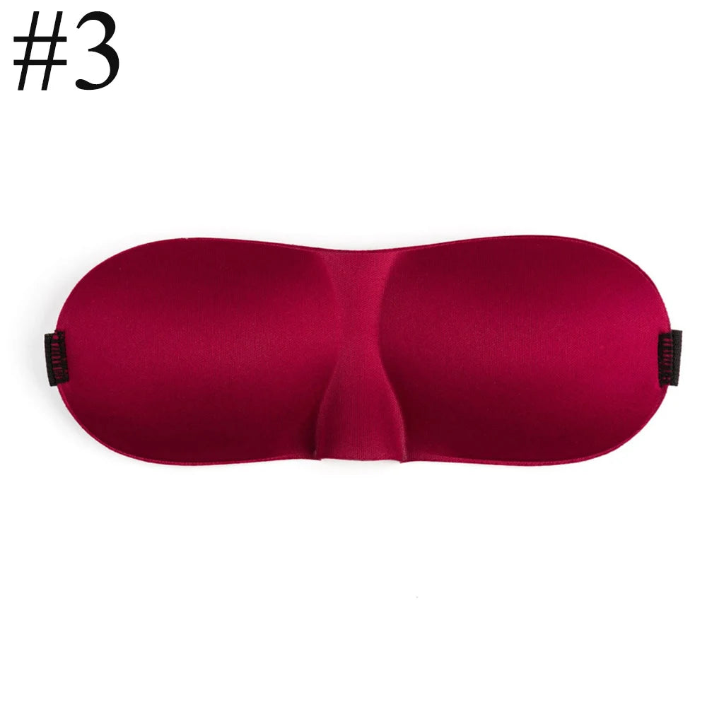 3D Contoured Sleep Eye Mask | Light Blocking Blindfold for Deep Sleep alternate view