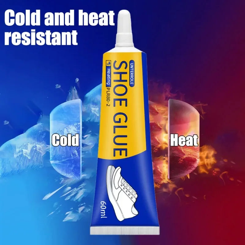 Strong Shoe Repair Adhesive | Waterproof Shoemaker Glue for Leather Rubber and Plastic close-up view