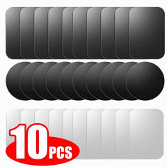 1/2/5/10pcs Magnetic Metal Plate Disk Car Phone Holder Stickers Magnetic Patch Sticker for Tablet Mo