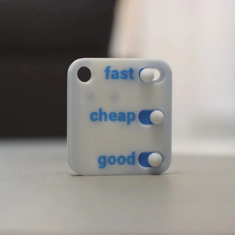 3D Printed Decompression Switch Keychain | Fidget Toy for Stress Relief lifestyle view