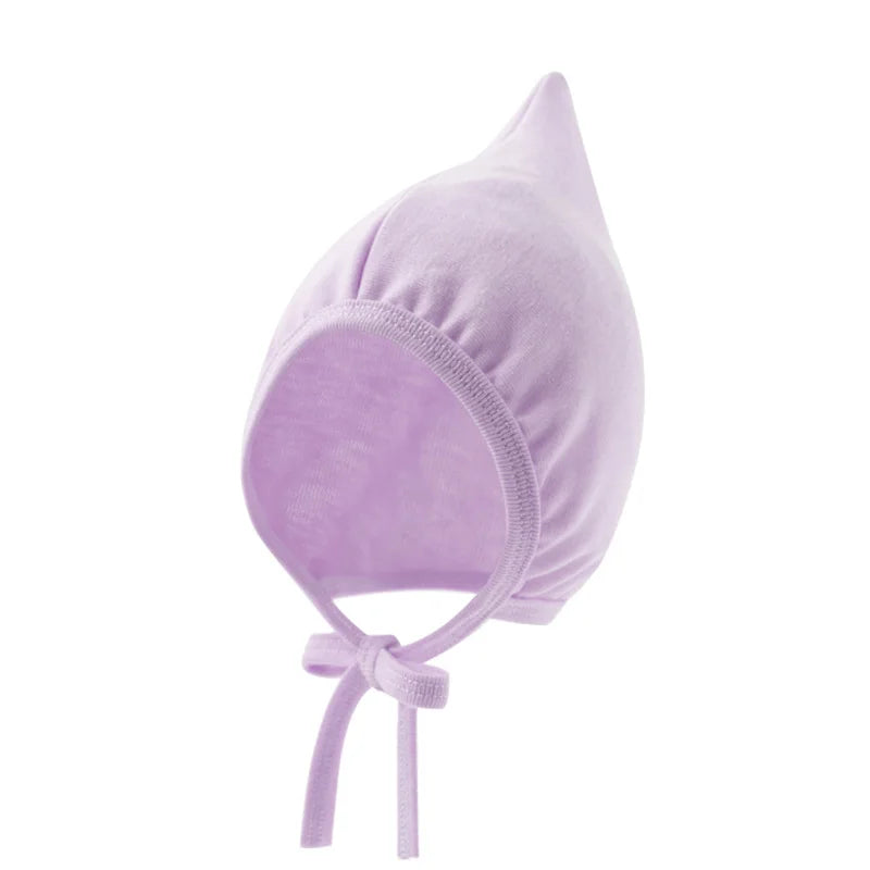 Cotton Newborn Elf Hat for Baby Boys and Girls | Soft Unisex Beanie for 0-12 Months lifestyle view