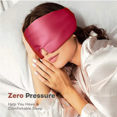 Imitated Silk Sleep Mask | Soft Pressureless Eye Cover for Deep Sleep detail view