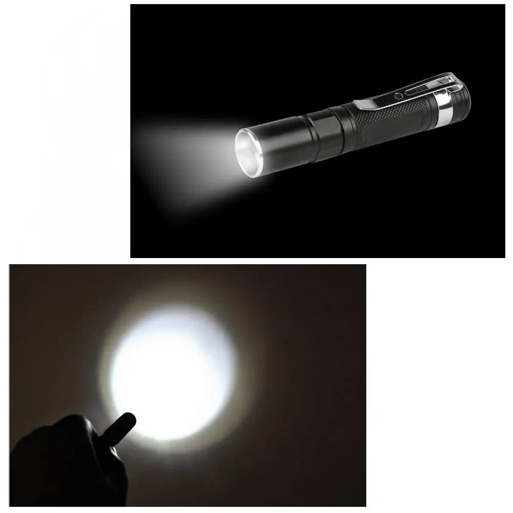 Alonefire 3W XPE LED Mini Penlight Flashlight | Portable Zoom Pocket Torch lifestyle view