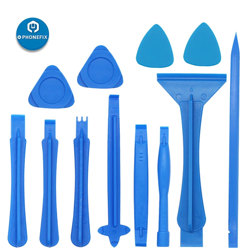 12 in 1 Plastic Spudger Opening Tool Kit | Phone and Tablet LCD Pry Repair Set