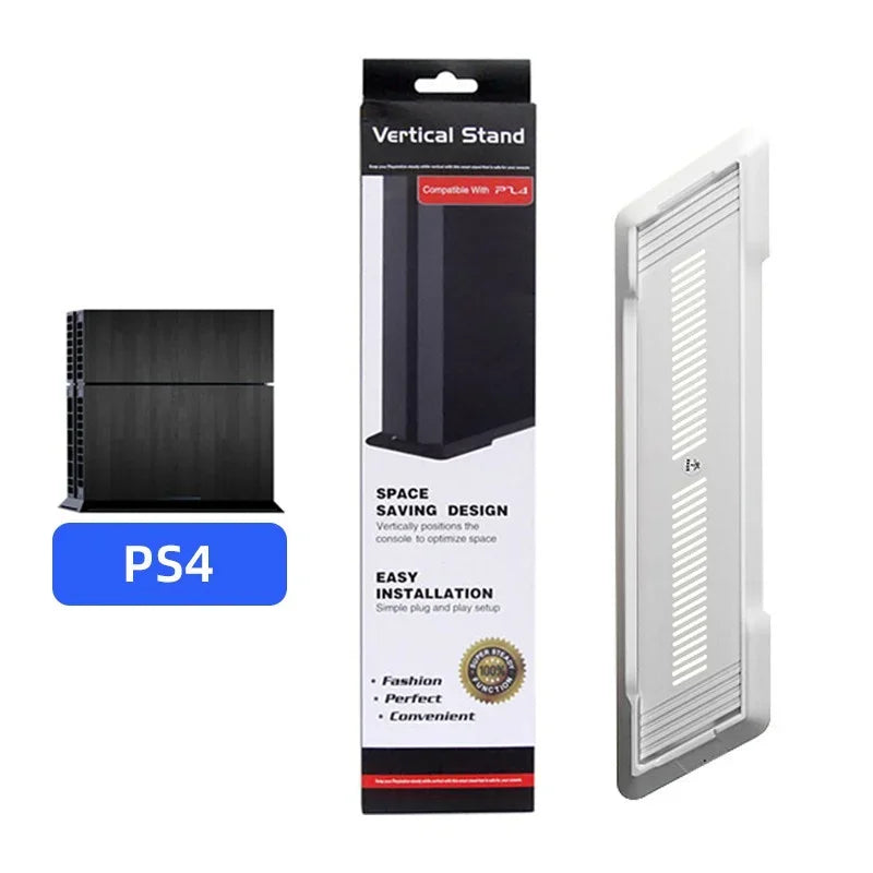 DATA FROG Vertical Stand for PS4 Fat Console | Anti-Slip Cooling Holder alternate view