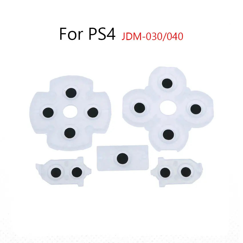 Universal Conductive Rubber Pad Set | Compatible with PS5 V1 V2 PS4 Pro Slim PS3 PS2 Con detail view