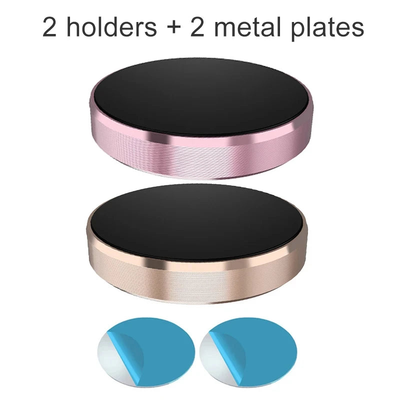 Magnetic Car Phone Holder Dashboard Wall Mounted Car Magnet Sticker Mobile Phone Ho additional angle