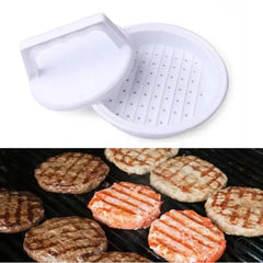 1PC Stuffed Hamburger Press, Plastic Burger Maker Mould for Grill & BBQ, Meat Patty Pres detail view