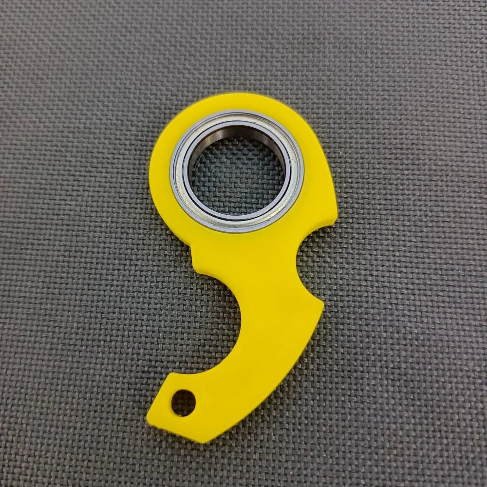 Fidget Spinner Keychain | Glow in the Dark Stress Relief Toy lifestyle view