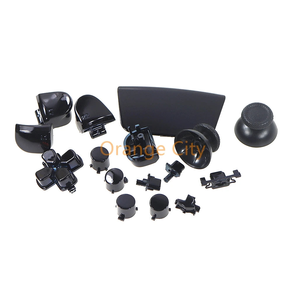 1Set Gamepad Full Set Buttons for PS5 3.0 V3.0 Electroplated Button Kit | Game Cont additional angle