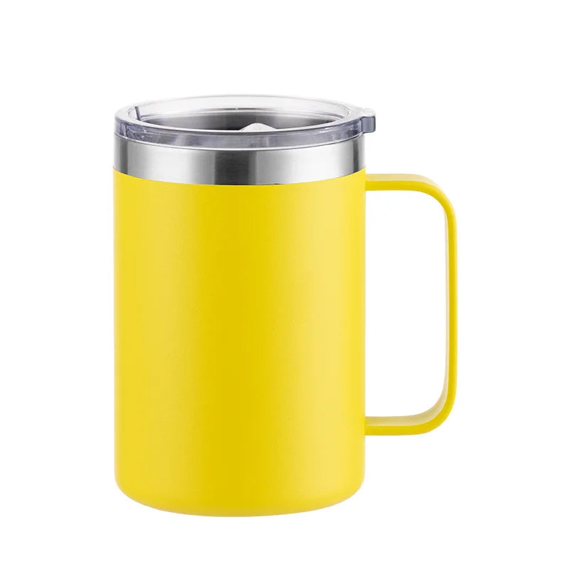 New Double Wall Stainless Steel Coffee Mug 12oz 16oz Tea Cup 350ml 450ml Insulated Th alternate view