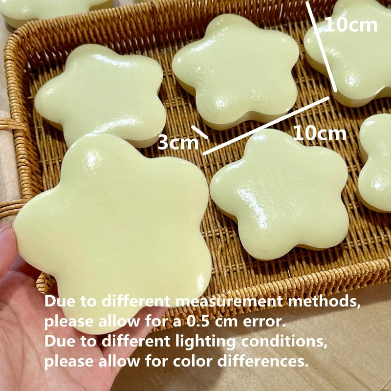 Yellow Squishy Star Fidget Toy | Slow Rising Pinch Stress Relief Sensory Toy lifestyle view
