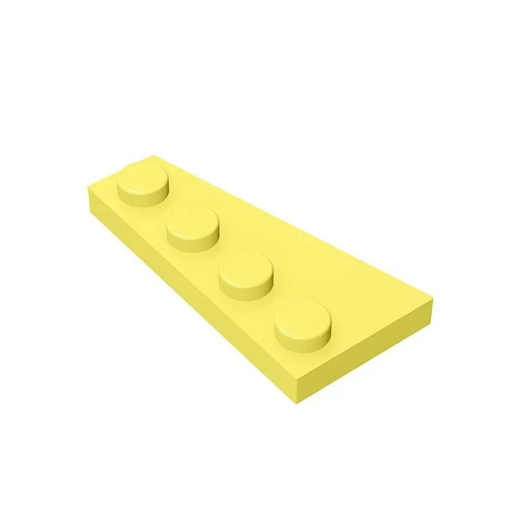 Gobricks GDS-549 Keilplatte 4 x 2 rechts | Baustein für kompatible DIY-Sets